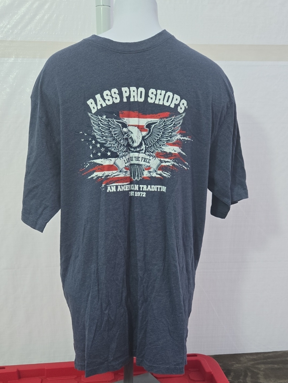 Bass Pro Shops Navy Short-Sleeve Eagle & Flag Graphic Tee